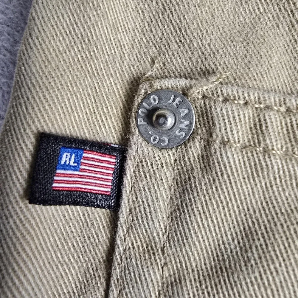 Polo Ralph Lauren Jeans Co Mens 36x30‎ Beige Polo Pants Straight Denim Canada